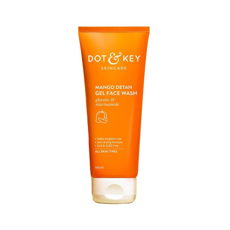 Dot & Key Mango Detan Gel Face Wash 100ml•
