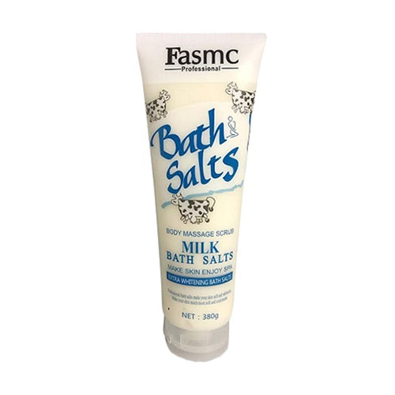 Fasmc Bath Salts Body Massage Scrub 380g - Milk