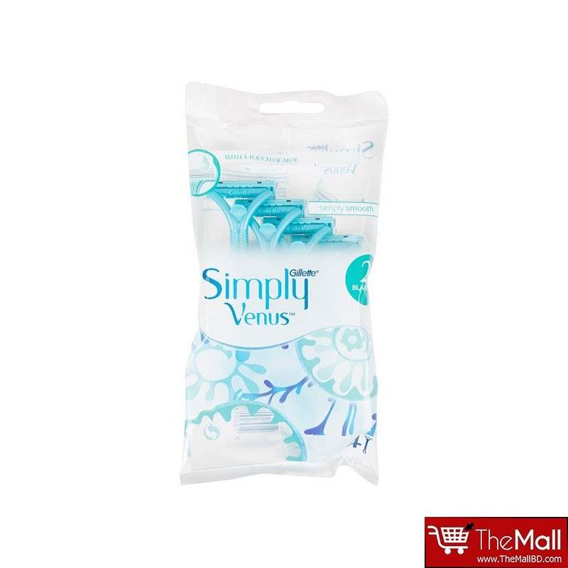 Gillette Simply Venus 4 Razors •