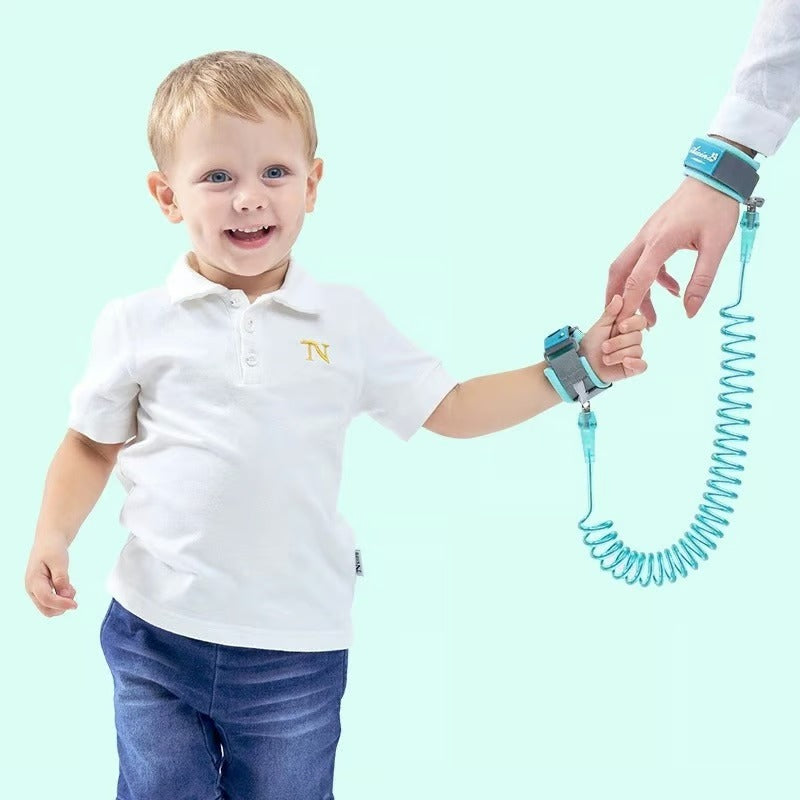 Happy Walk Baby Safety Anti-Lost Walking Belt - Sky Blue