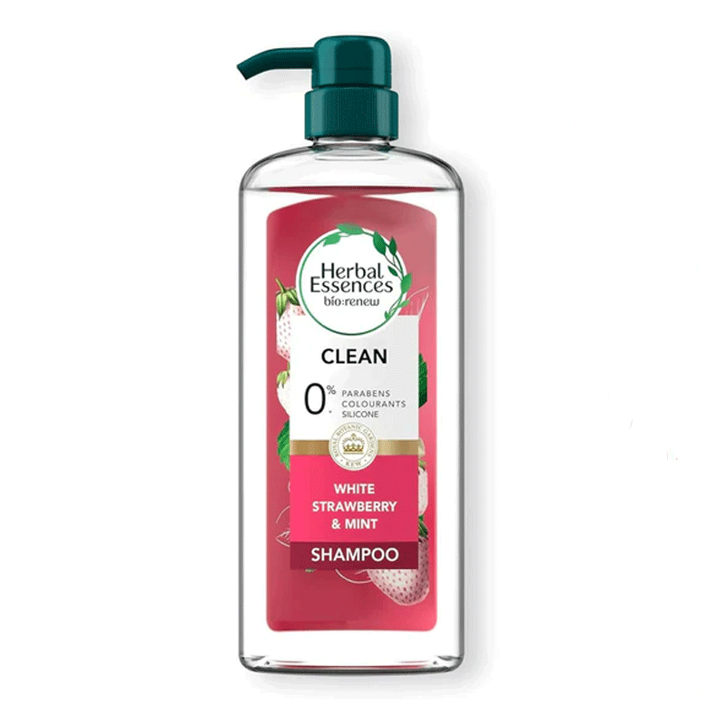 Herbal Essences Bio:Renew Clean White Strawberry & mint Shampoo 600ml