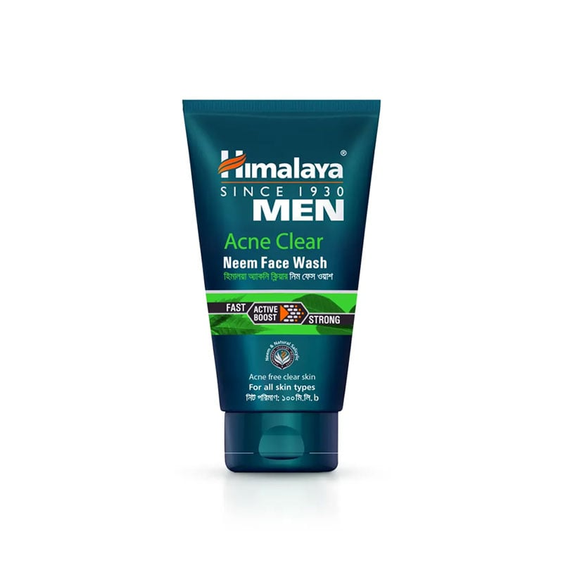 Himalaya Men Acne Clear Neem Face Wash 100ml