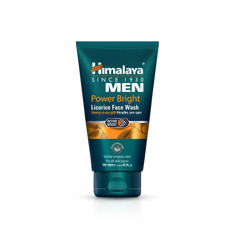 Himalaya Men Power Bright Licorice Face Wash 100ml