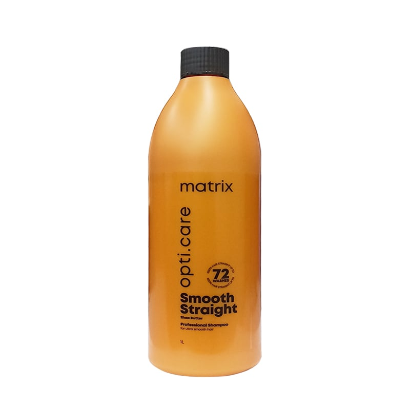 Matrix Opti.Care Smooth Straight Shea Butter Professional Shampoo 1L .