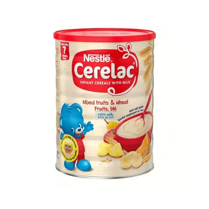 Nestle Cerelac Wheat & Fruits (From 6 Months) 1kg•