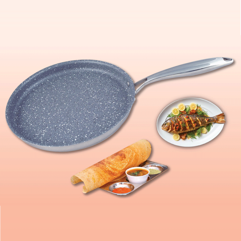 Non Stick Dosa Tawa - 26cm •