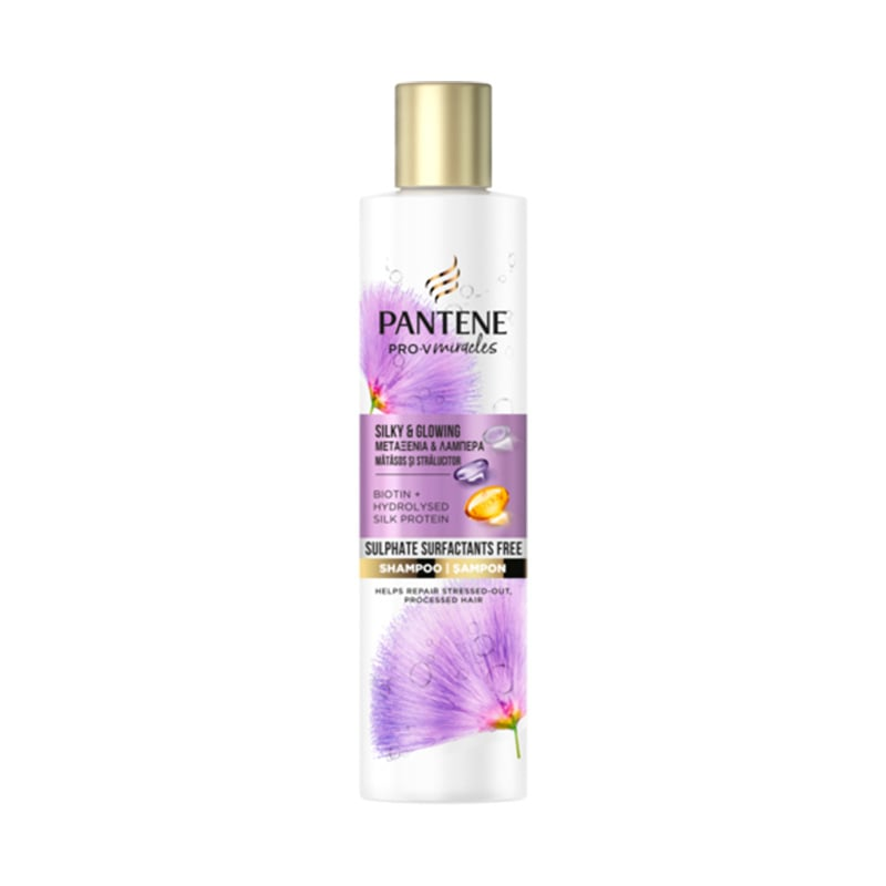 Pantene Pro-V Silky & Glowing Hair Shampoo 225ml