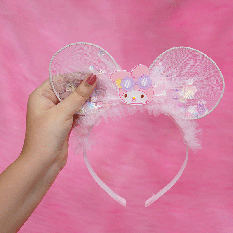 Pink Headband For Baby Girls - Melody