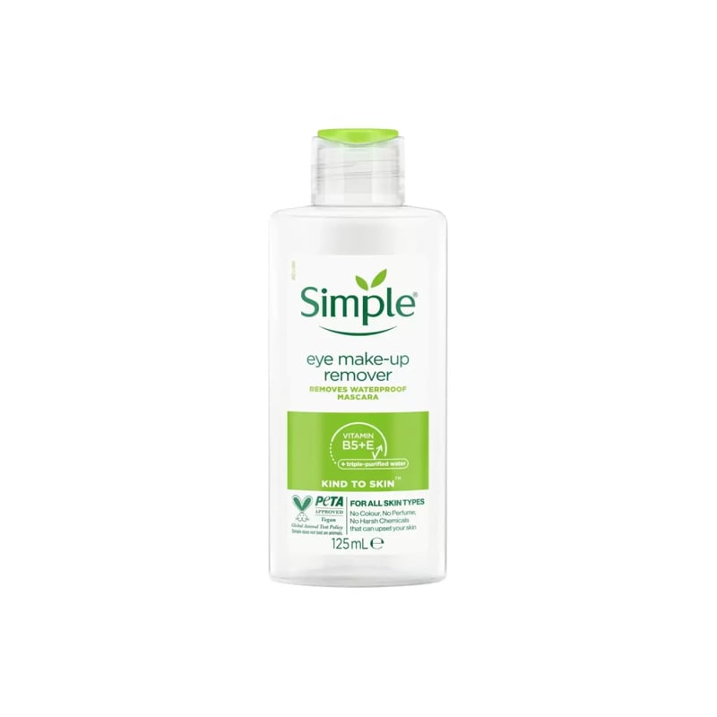 Simple Kind To Skin Eye Makeup Remover 125ml