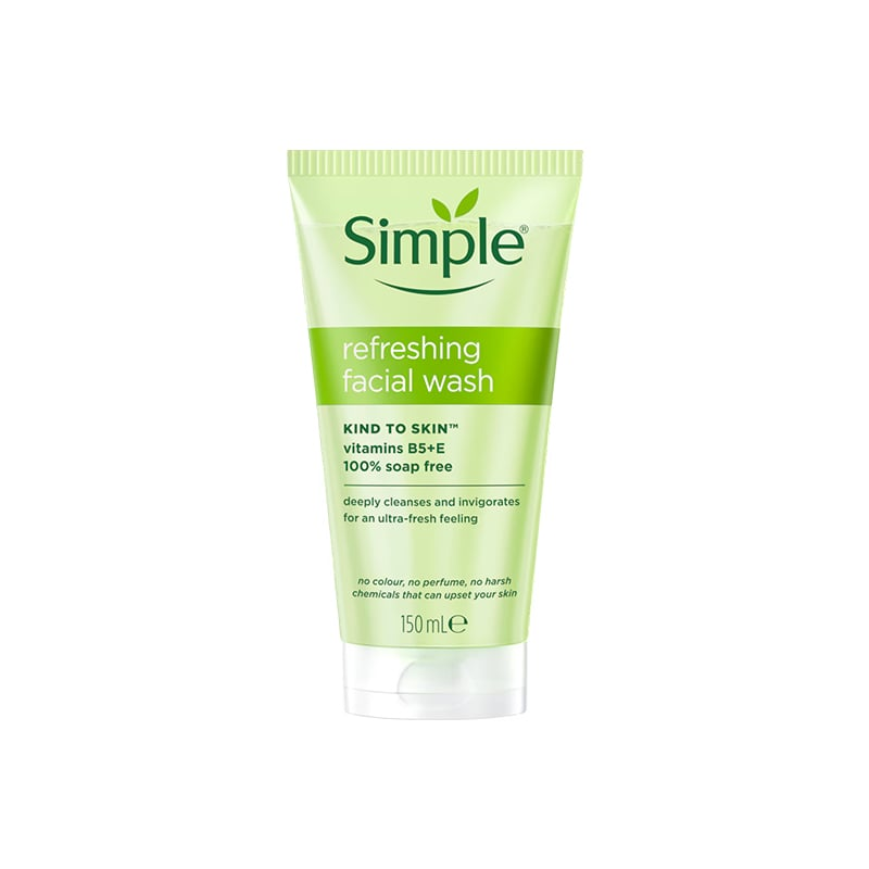 Simple Kind To Skin Refreshing Facial Wash 150ml •