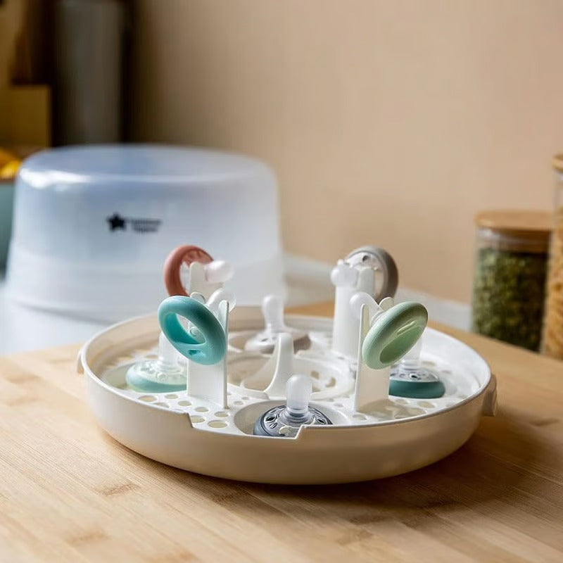 Tommee Tippee Micro-Steam Microwave Sterilizer For Baby Bottles & Accessories (6104)