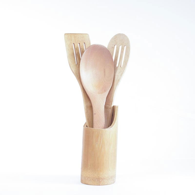 Wooden Kitchen Utensils Set 3pcs •