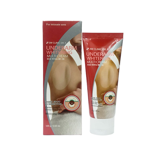 3W Clinic Underarm Whitening Multi Cream 100g •