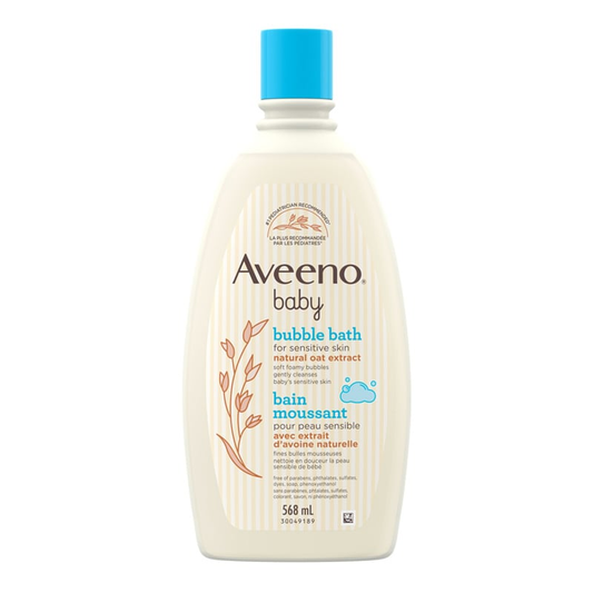 Aveeno Baby Bubble Bath for Sensitive Skin 568ml•