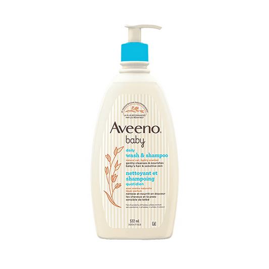 Aveeno Baby Daily Wash & Shampoo 532ml•