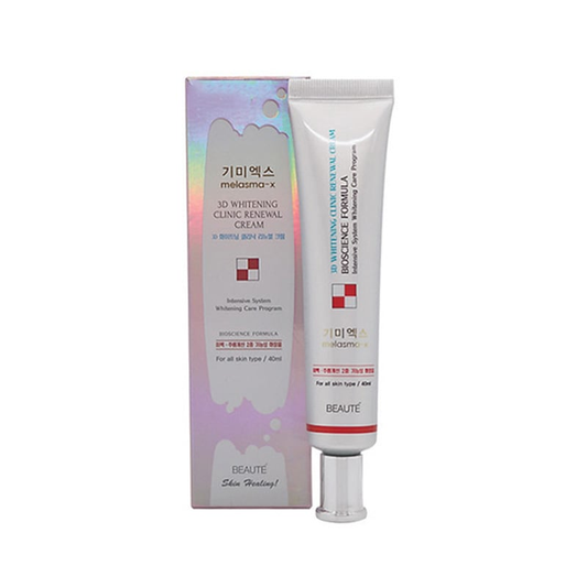 Beaute 3D Whitening Clinic Renewal Cream for All Skin Type 40ml•