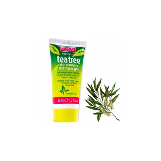 Beauty Formulas Tea Tree Skin Clarifying Blemish Gel 30ml