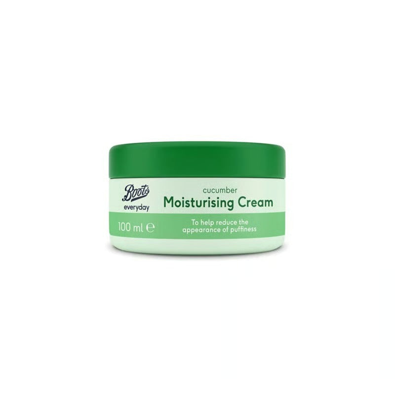 Boots Everyday Cucumber Moisturising Cream 100ml •