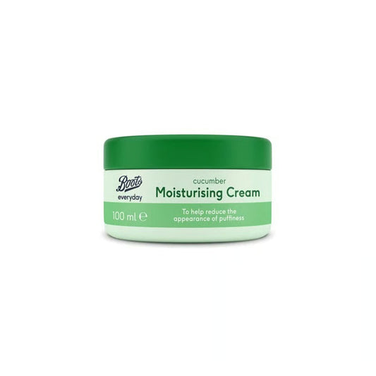 Boots Everyday Cucumber Moisturising Cream 100ml •