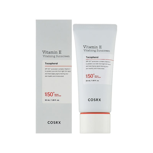 COSRX Vitamin E Tocopherol Vitalizing Sunscreen 50ml - SPF50+•