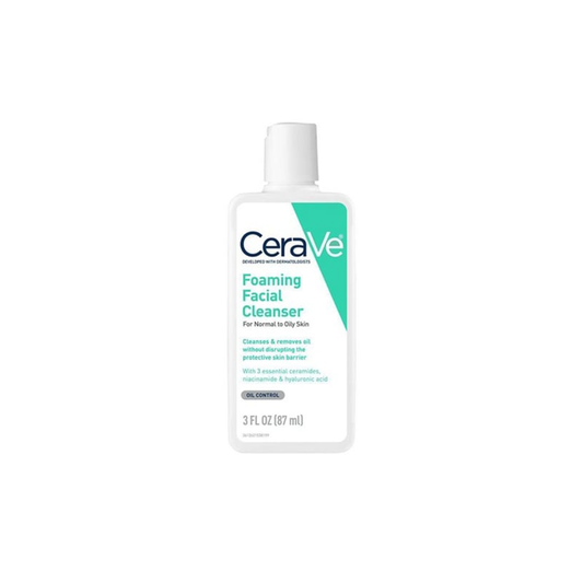 CeraVe Foaming Facial Cleanser For Normal to Oily Skin 87ml ?