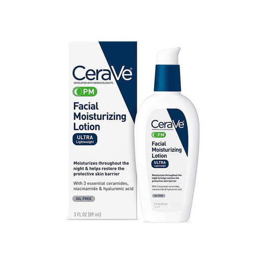 CeraVe PM Facial Moisturizing Ultra Lightweight Lotion 89ml ?