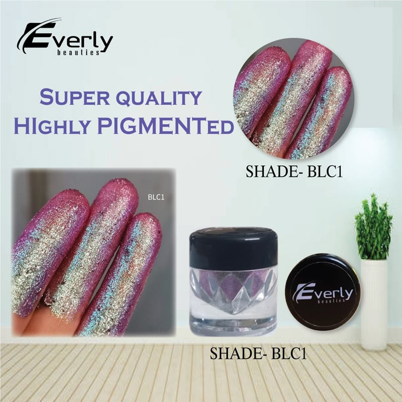 Everly Beauties Duochrome MT Series Loose Pigment Eyeshadow - BLC1