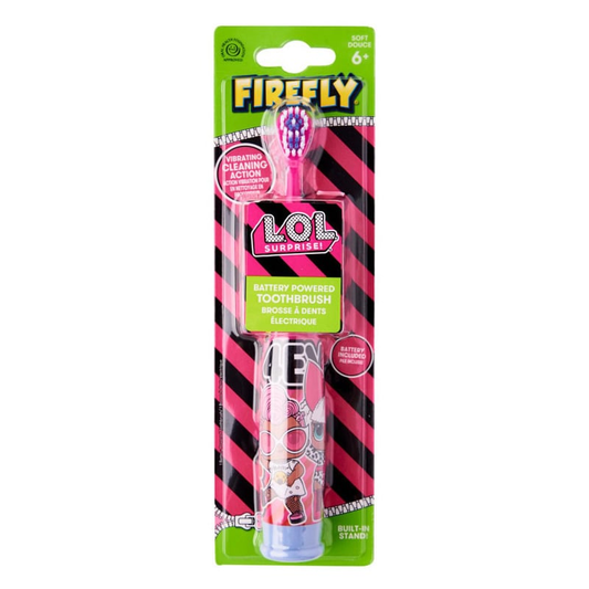 Firefly LOL Surprise Battery Powered Pink Toothbrush - Soft 6+