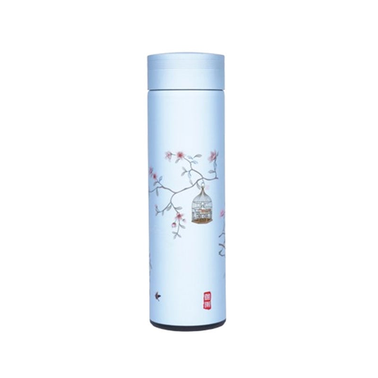 Floral Printed Water Bottle 500ml •