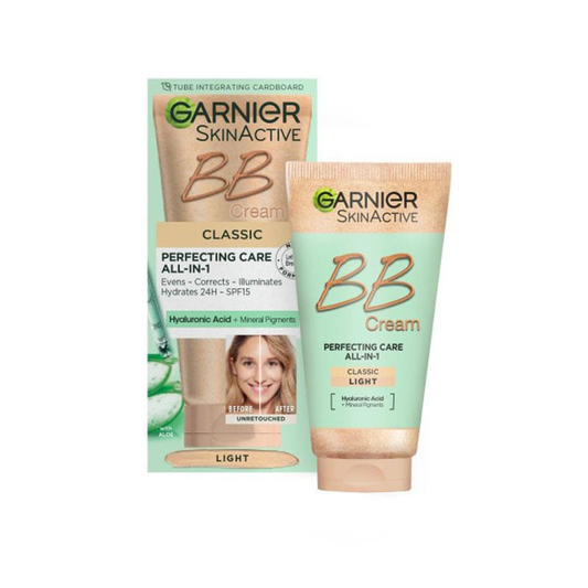 Garnier Perfecting Care All-IN-1 BB Cream 50ml SPF 15 - Classic Light•