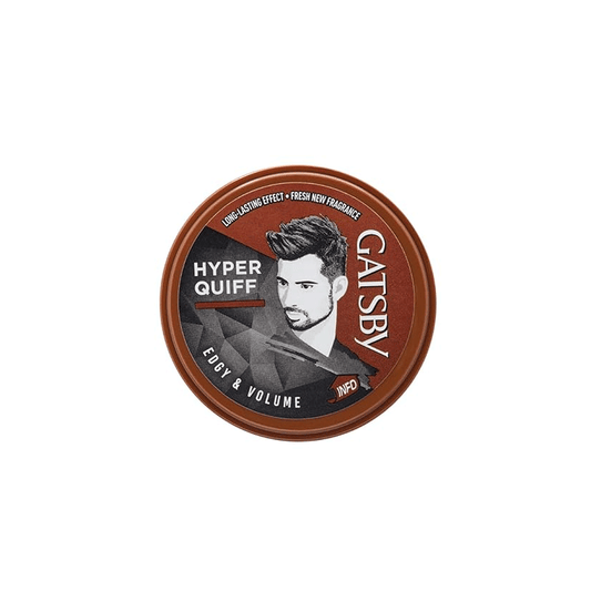 Gatsby Hyper Quiff Extreme & Volume Hair Styling Wax 75g •