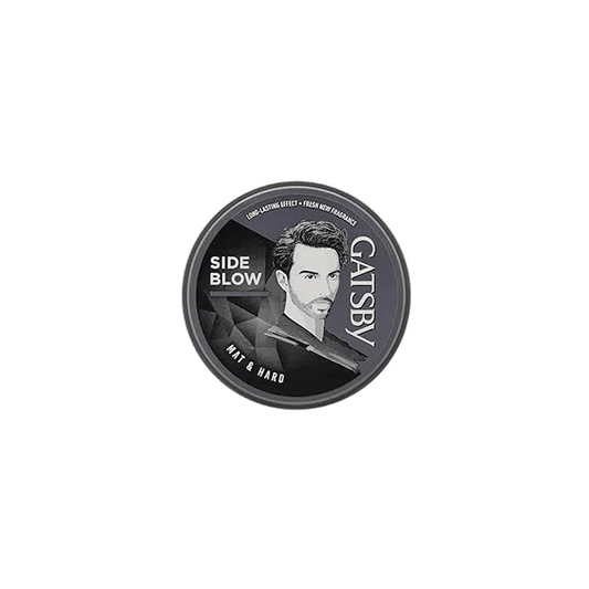 Gatsby Side Blow Mat & Hard Hair Styling Wax 75g •