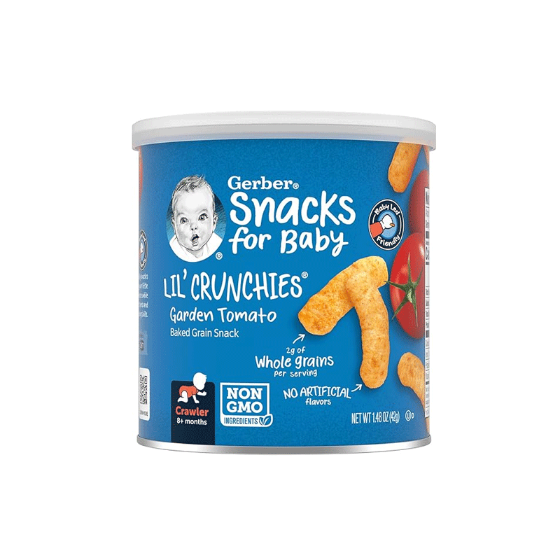 Gerber Lil' Crunchies Garden Tomato (8+ Months) 42g•