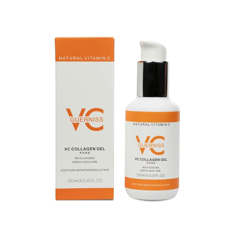 Guerniss Natural Vitamin C Collagen Gel Soothing Moistnrizing Lotion 120ml