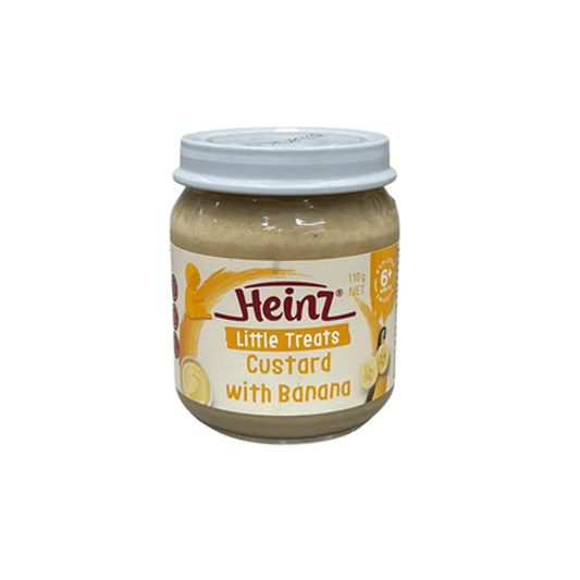 Heinz Little Treat Custard with Banana (6+ Months) 110gm•
