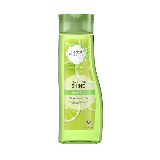 Herbal Essences Dazzling Shine Shampoo With Lime Essences For All Hair Types 400ml