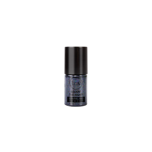 J. Cats Beauty Rockin The Night Sparkling Powder Loose Glitter Eye Shadow - Sp210 Bondi Black