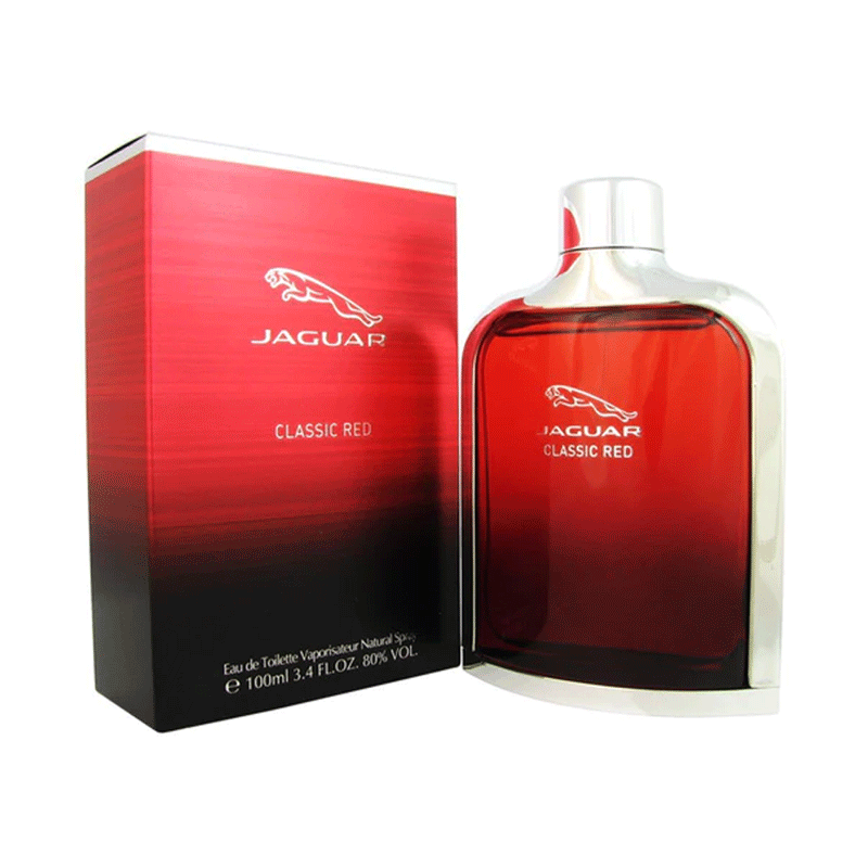 JAGUAR Classic Red Eau De Toilette Vaporisateur Natural Spray 100ml  •