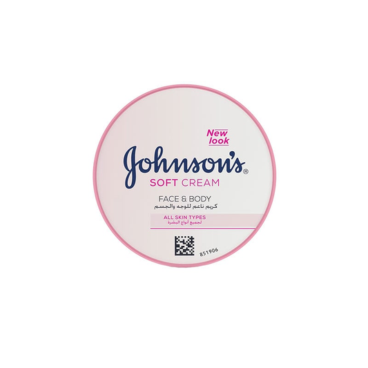 Johnson's Face & Body Soft Cream for All Skin Type 200ml •