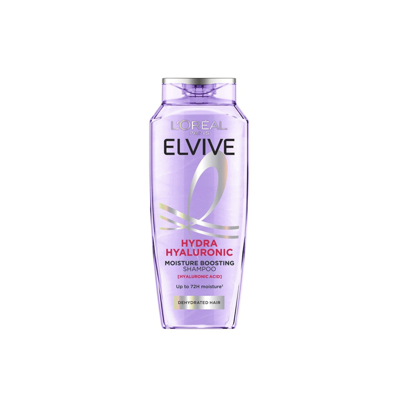 L'Oreal Elvive Hydra Hyaluronic Moisture Boosting Shampoo For Dehydrated Hair 250ml •