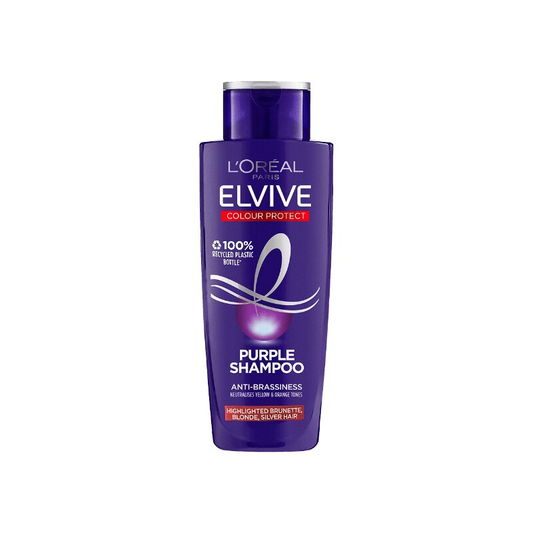 L'Oreal Paris Elvive Colour Protect Anti-Brassiness Purple Shampoo 200ml •