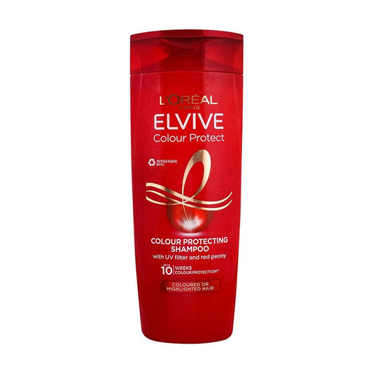 L'Oreal Elvive Colour Protecting Shampoo For Colored or Highlighted Hair 400ml •