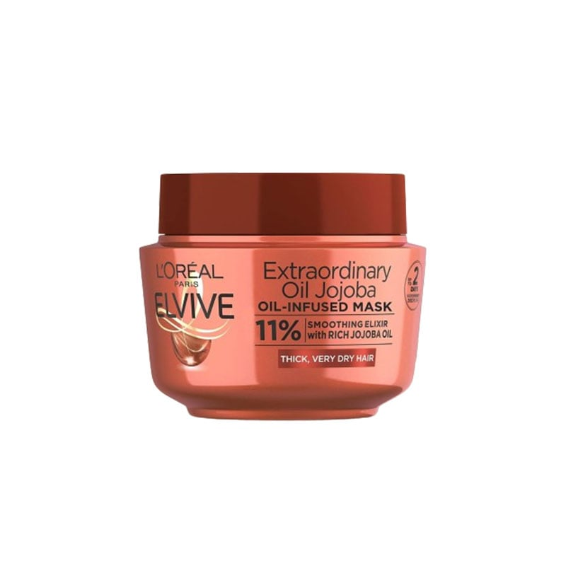 L'Oreal Elvive Extraordinary Oil Jojoba Oil-Infused Mask 300ml .