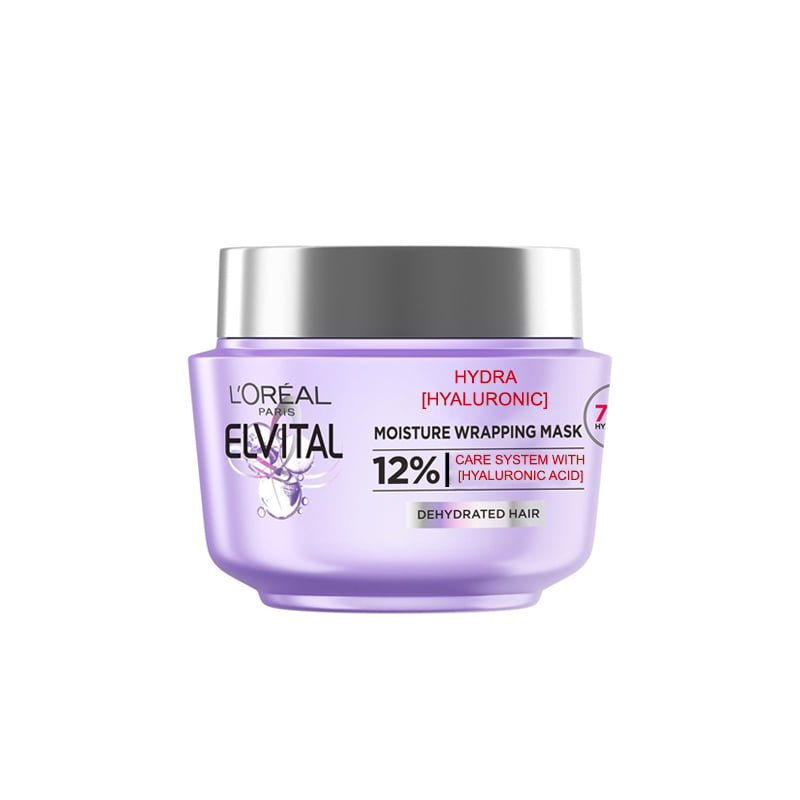 L'Oreal Elvive Hydra Hyaluronic Moisture Wrapping Hair Mask 300ml