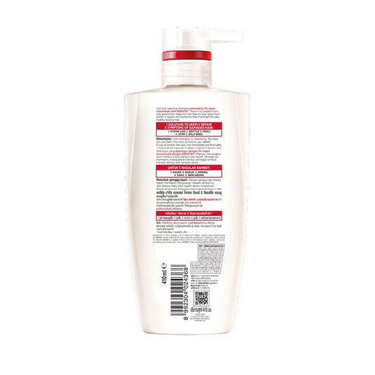 L'Oreal Paris Elseve Total Repair 5 Repairing Shampoo 410ml •