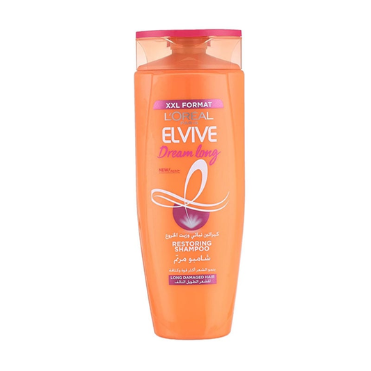 L'Oreal Paris Elvive Dream Long XXL Format Restoring Shampoo For Long Damaged Hair 600ml •