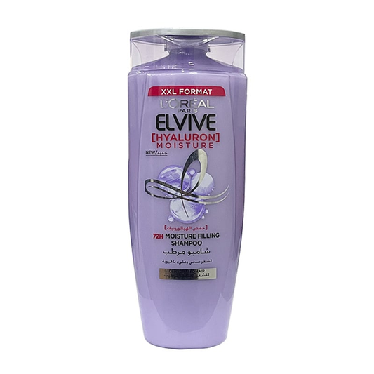L'Oreal Paris Elvive Hyaluron XXL Format Moisture Filling Shampoo For Dehydrated Hair 600ml •