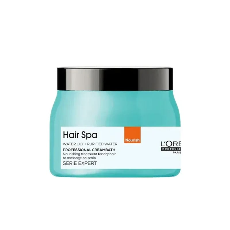 L'Oreal Professionnel Serie Expert Water Lily + Purified Water Hair Spa 490g•