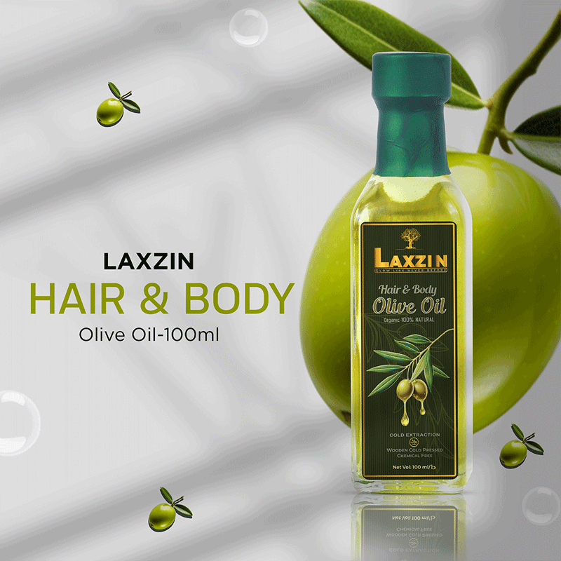 Laxzin Hair & Body Olive Oil 100ml