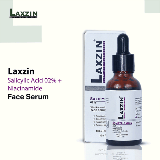 Laxzin Salicylic Acid 02% + Niacinamide Face Serum 30ml